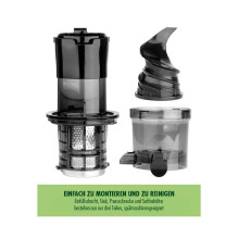 Gastroback 40146 lėtaeigė sulčiaspaudė Vita Fresh
