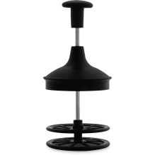 Bialetti Tutto Crema Milk Frother 6 cups Black
