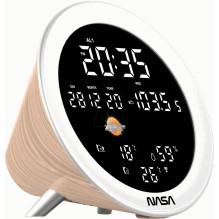Nasa WSP1700 wood Weather Station / Speaker BT Ship