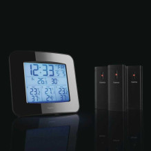 Hama 00186311 Meteorologinė stotelė EWS-Trio juoda
