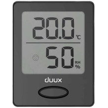 DUUX 47 Duux Sense Hygro + Thermometer Black DUUX 47 Duux Sense Hygro + Thermometer Black
