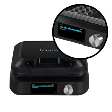 Vaflių keptuvė „Lovio LVWF002BK“, 1500 W, juoda
