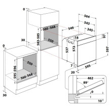 Whirlpool WOI4S8CM1SWA Whirlpool WOI4S8CM1SWA