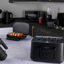 Salter EK5565MBLKFVDE Kuro 4-Slice Skrudintuvas Salter EK5565MBLKFVDE Kuro 4-Slice Skrudintuvas