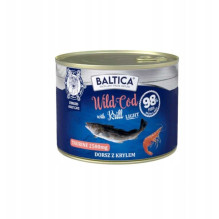 BALTICA Excellent Wild cod with krill Light - wet cat food -