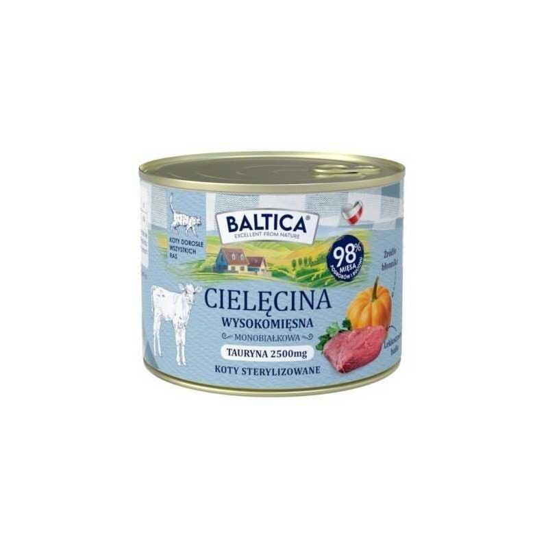 BALTICA Flavors of the Veal Regions - wet cat food - 185g