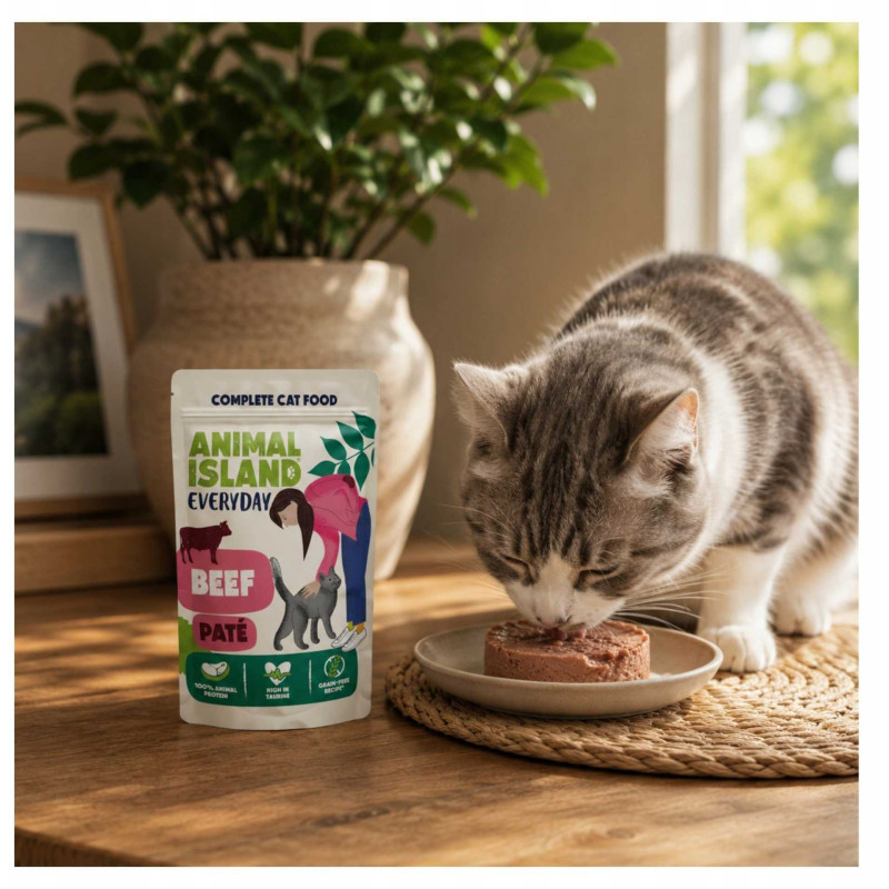 Animal Island Animal Island ANIMAL ISLAND Everyday Wet Cat Food Pas