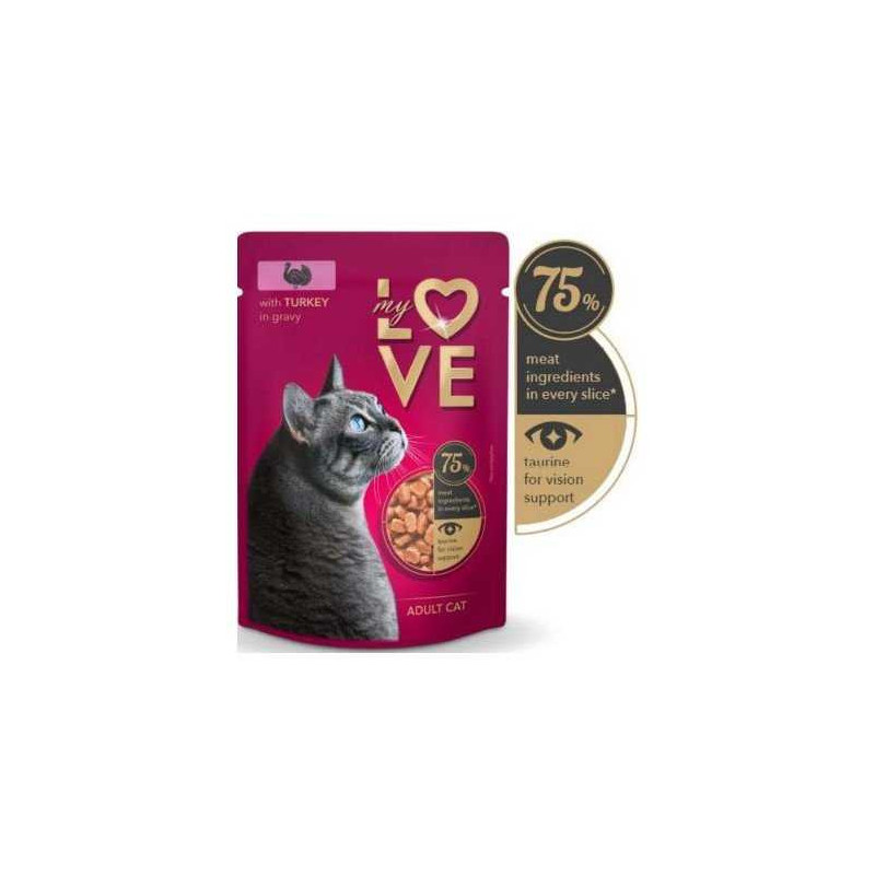 Synthesis MY LOVE sachet 85g TURKEY in sauce / 24