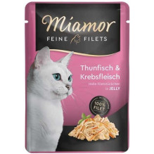 Miamor Feine Filets Tuna and Crab Meat in Jelly 100g