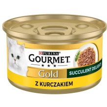 PURINA Gourmet Gold Succulent Delights Chicken 85g