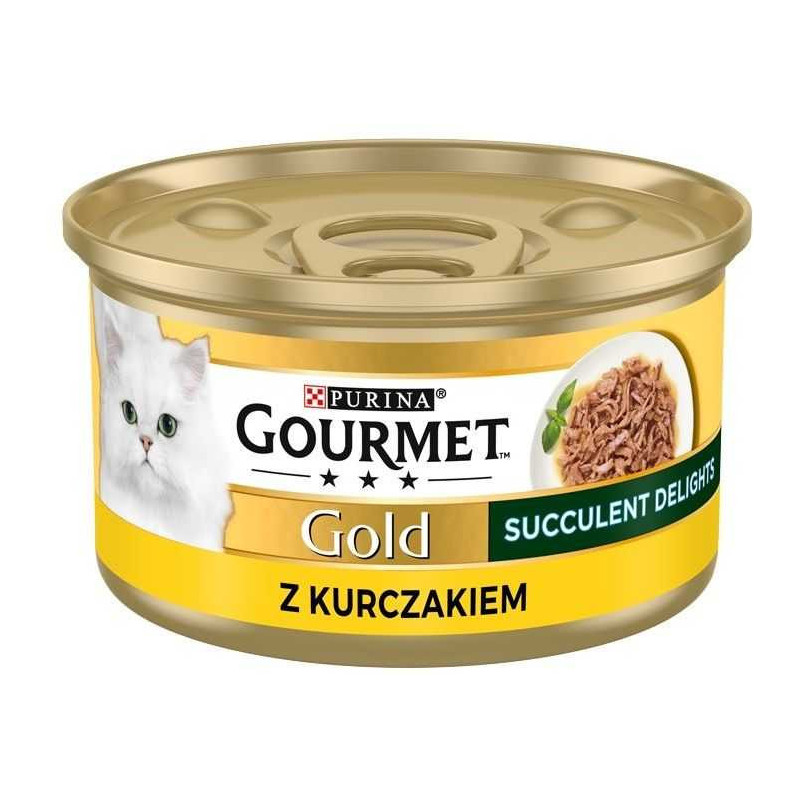 PURINA Gourmet Gold Succulent Delights Chicken 85g