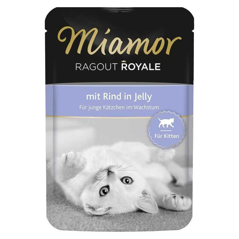 Miamor Ragout Royale Kitten Beef in Jelly 100g
