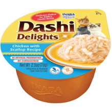 INABA Dashi Delights Chicken with Scallop 70g