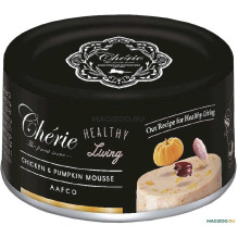 Cherie Chicken and Pumpkin Mousse 80g Cherie Chicken and Pumpkin Mousse 80g