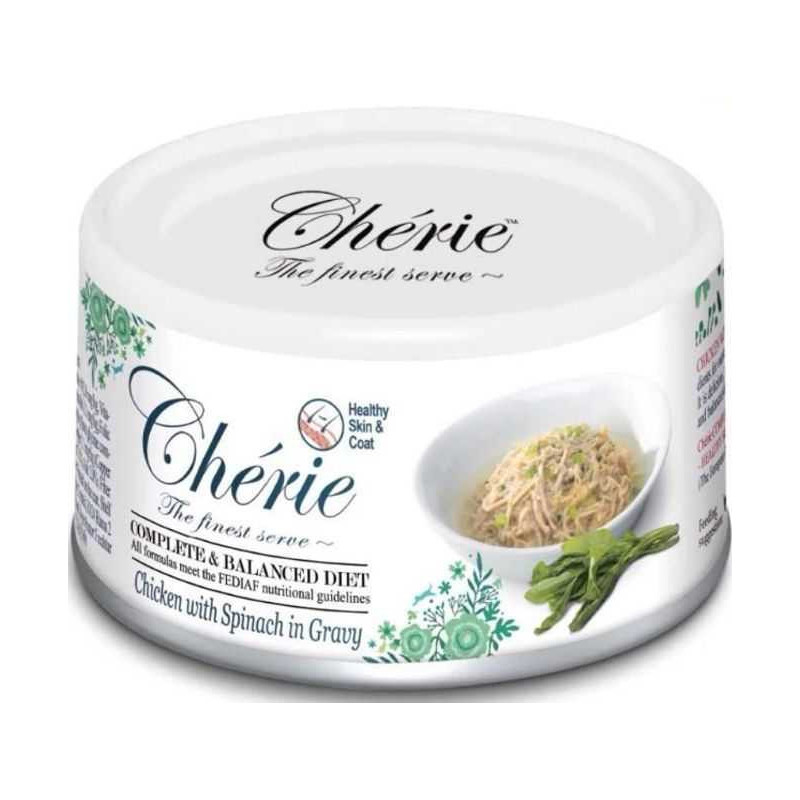 Cherie Complete&amp;Balanced Chicken with Spinach 80g