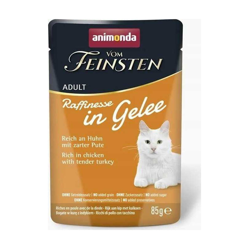 Animonda _7510932 ANIMONDA Finest Adult Refinement in Jelly rich in Chick