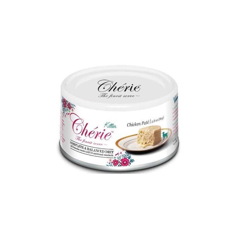 Cherie Complete Balanced Diet Kitten Chicken Mousse 80g