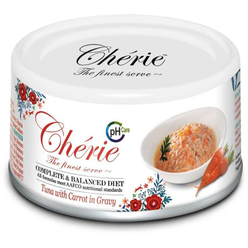 Cherie Complete Balanced Diet Tuna with Carrots 80g