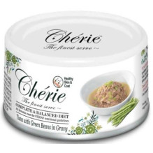 Cherie Complete Balanced Diet Tuna with Green Beans in Gravy 80g