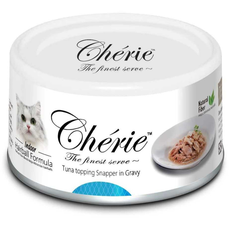 Cherie Tuna topping Snapper in Gravy 80g