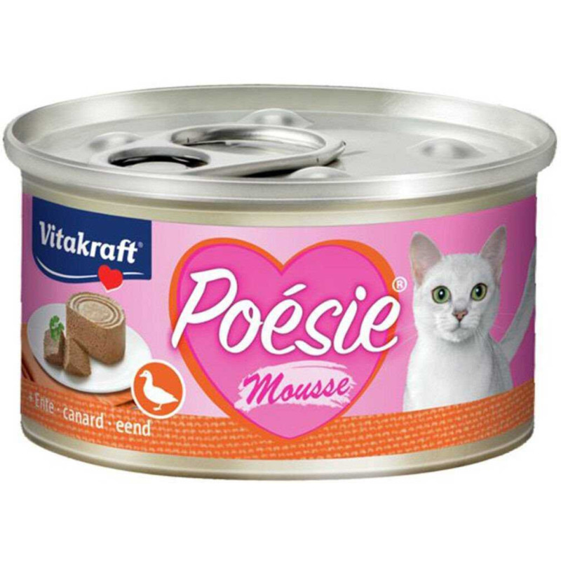 Vitakraft VITAKRAFT Poésie Mousse Duck - wet cat food - 85g