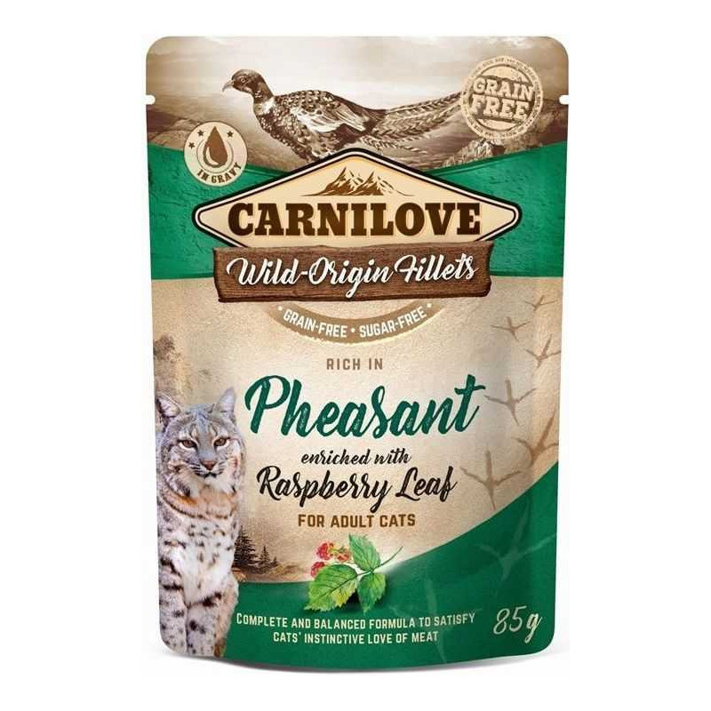 CARNILOVE Pheasant with Easpberry Leaves Adult 85g