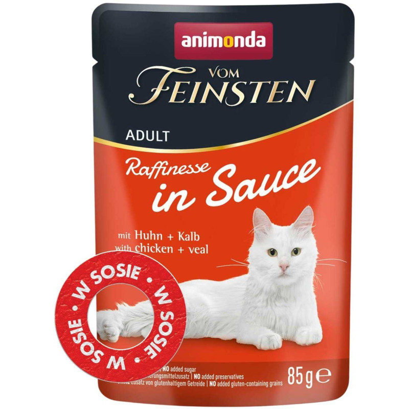 Animonda ANIMONDA VF Raffinesse in Sauce with chicken+veal 85g