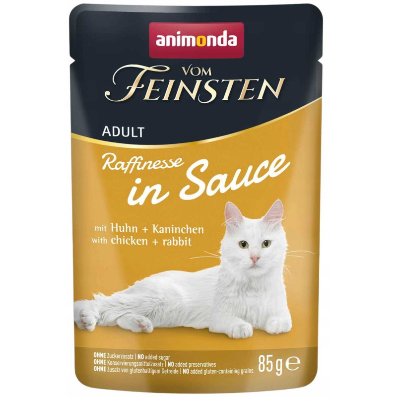 Animonda ANIMONDA VF Raffinesse in Sauce with chicken+rabbit 85g