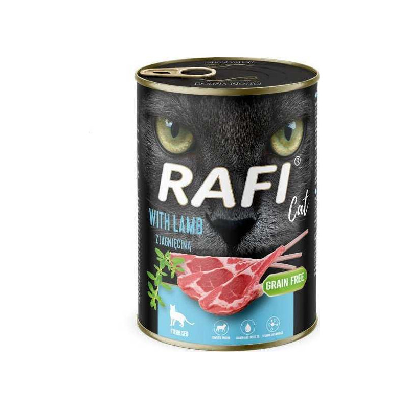 DOLINA NOTECI Dolina Noteci Rafi with lamb cat food 400g