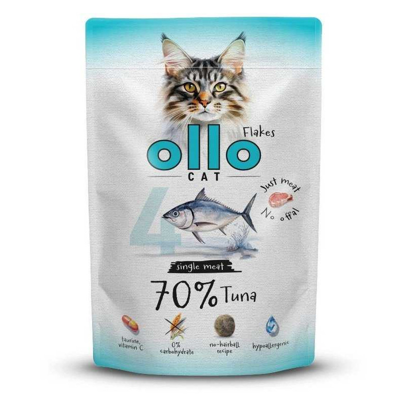 OLLO Ollo sachet no. 4 cat Tuna 85 g