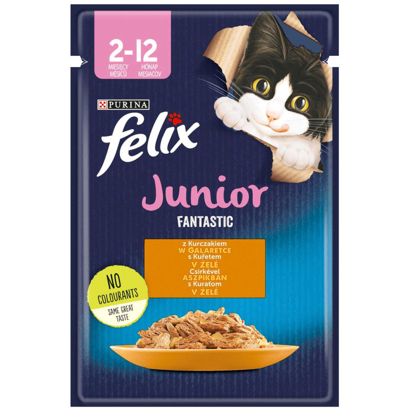 PURINA Fanstastic Junior Chicken 85g