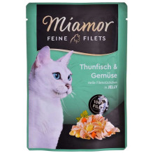 Miamor Feine Filets Tuna with Vegetables in Jelly 100g