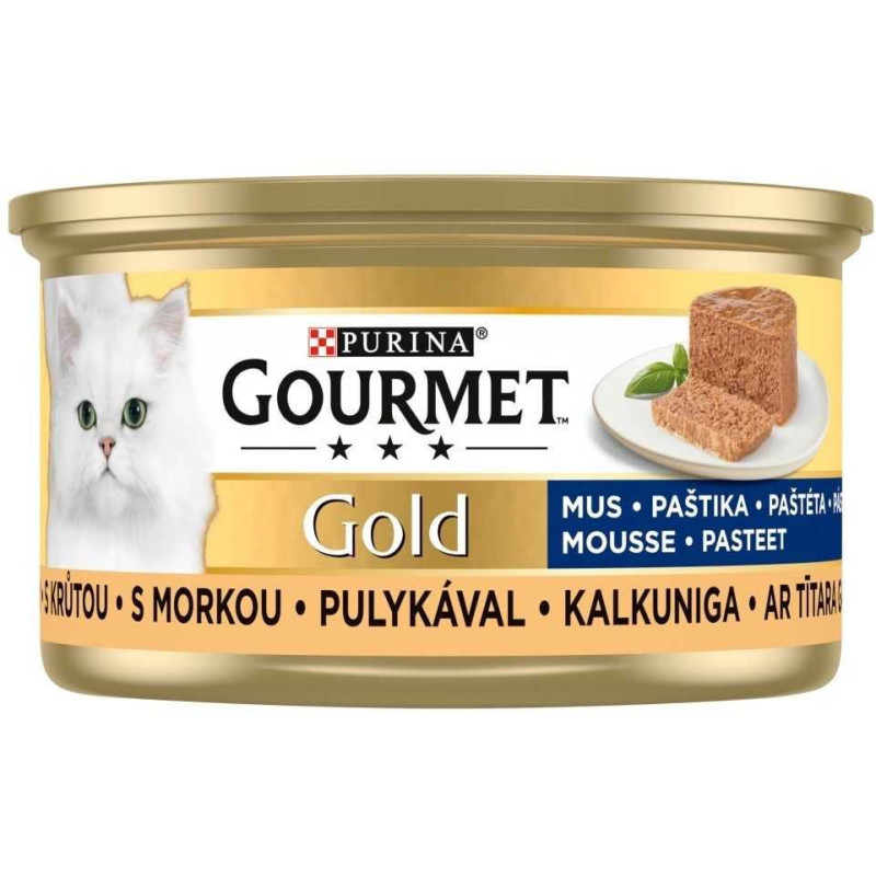PURINA Gourmet Gold Mousse Turkey 85g