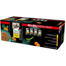 Sheba Nature''s Collection Poultry Flavors in Jelly 40 x 85g