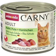 Animonda Carny Adult Chicken+Turkey+Rabbit 200g