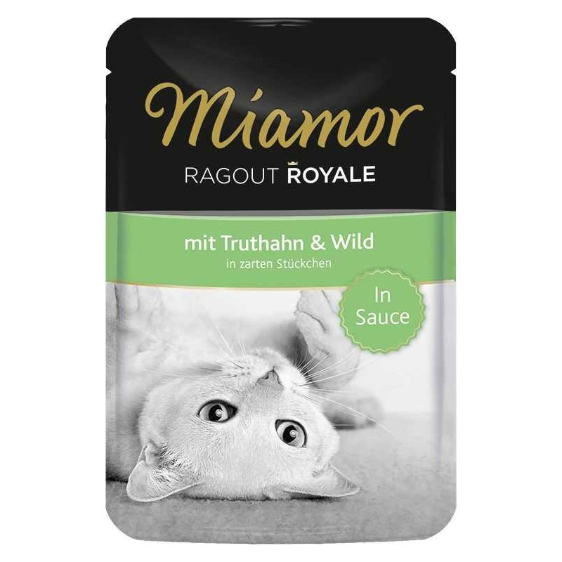Miamor Royal Ragout Turkey and Venison in Sauce 100g