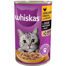 Whiskas Adult Chicken in Sauce 400g