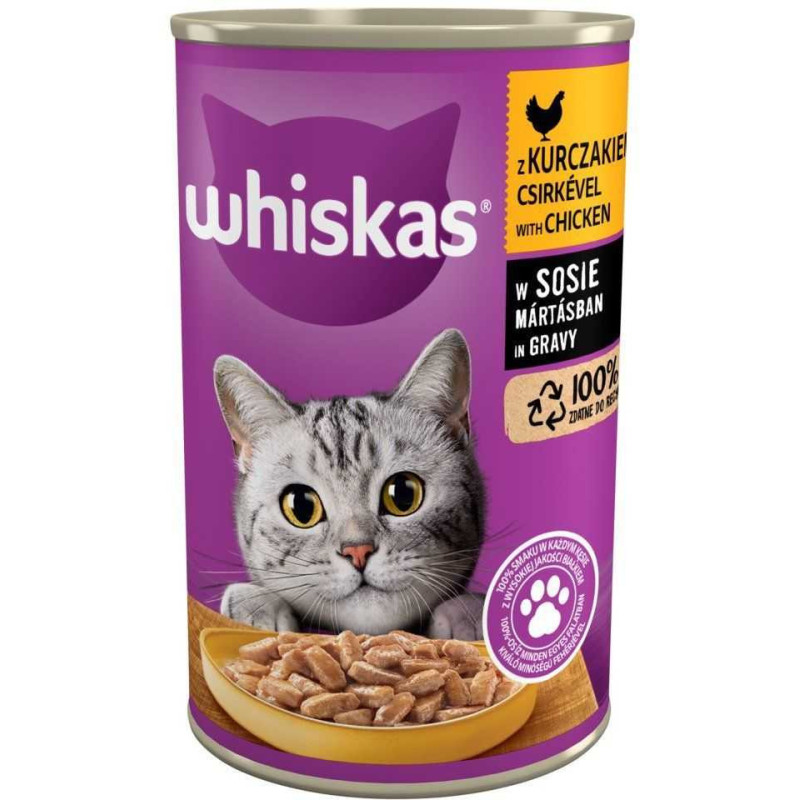 Whiskas Adult Chicken in Sauce 400g
