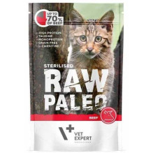 VETEXPERT Raw Paleo Adult Sterilised Beef 100g VETEXPERT Raw Paleo Adult Sterilised Beef 100g