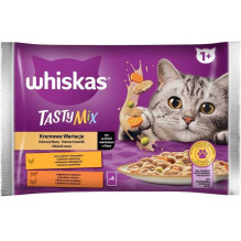 Whiskas Tasty Mix in Sauce Chicken and Lamb with Turkey 4x85g