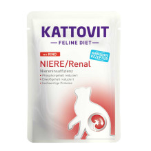KATTOVIT Feline Diet Niere / Renal Beef - wet cat food - 85 g