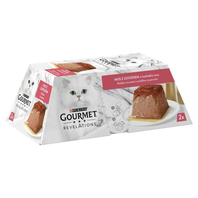 PURINA Gourmet Revelations Salmon 2x57g