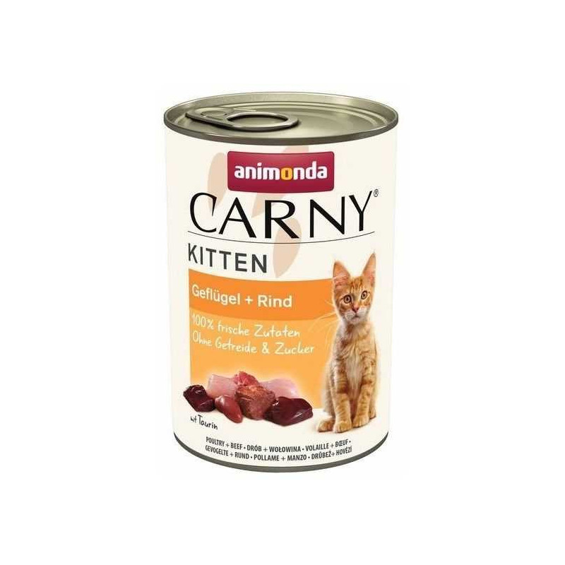 Animonda Carny Kitten Beef with Poultry 400g