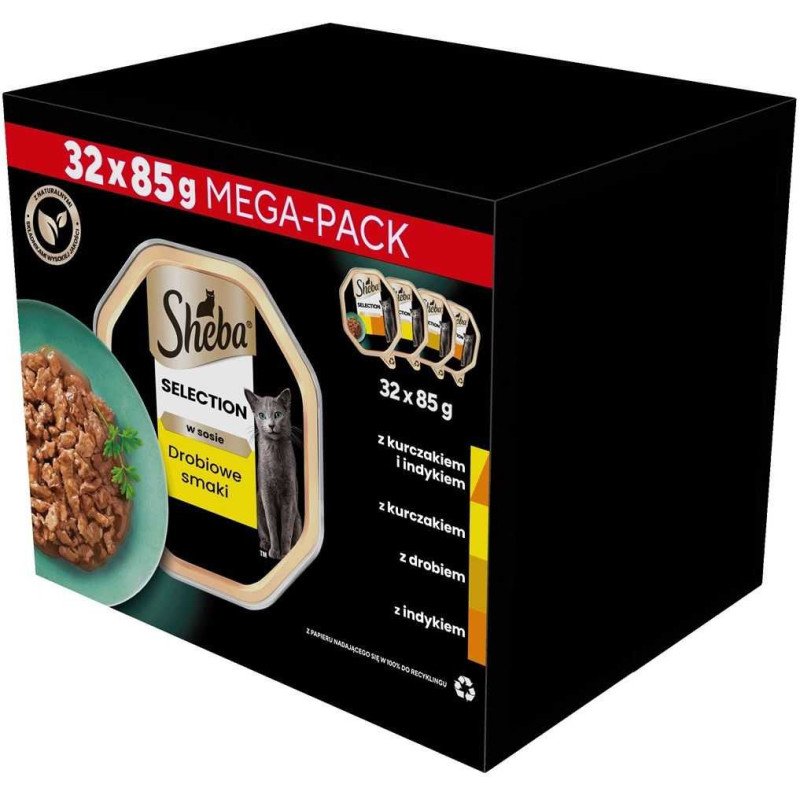 Sheba Selection Mega Pack 32x85g