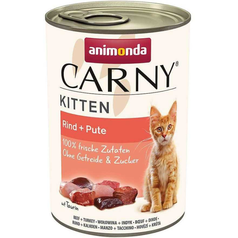 Animonda Carny Kitten Beef + Turkey 400g