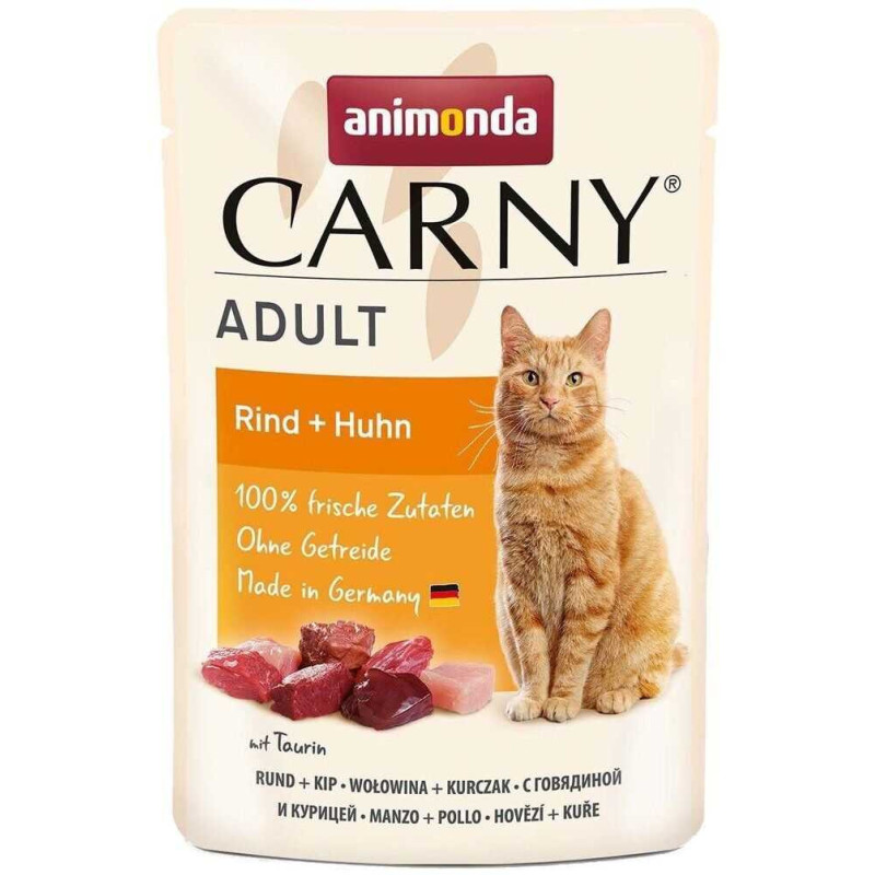 Animonda Carny Adult Beef and Chicken 85g