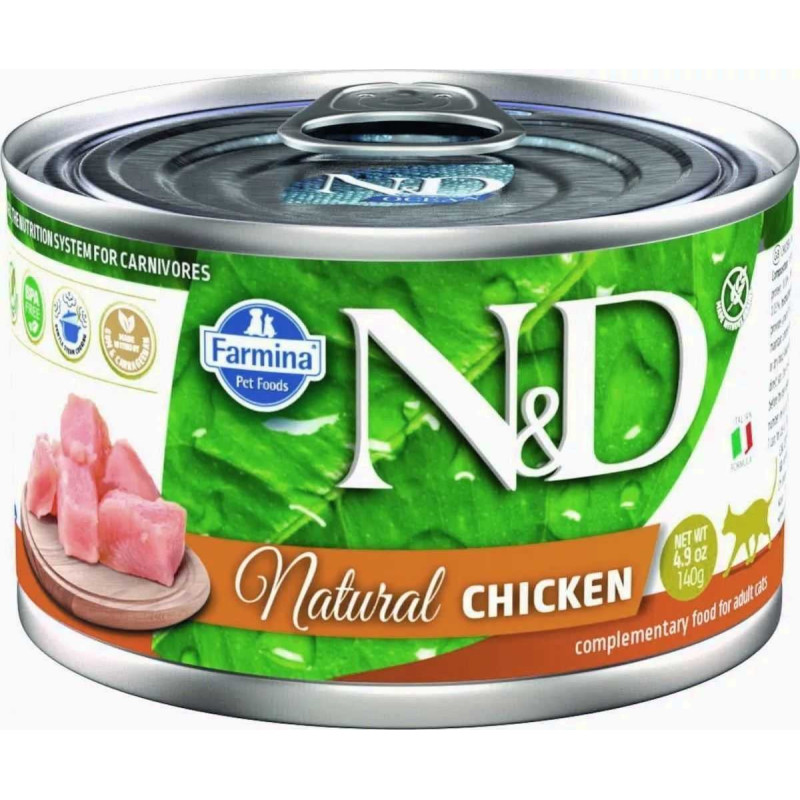 Farmina N&amp;D Natural Chicken 140g