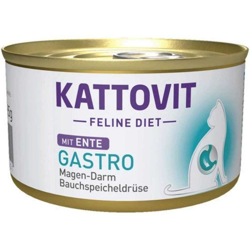 KATTOVIT Feline Diet Gastro Duck - wet cat food - 85 g