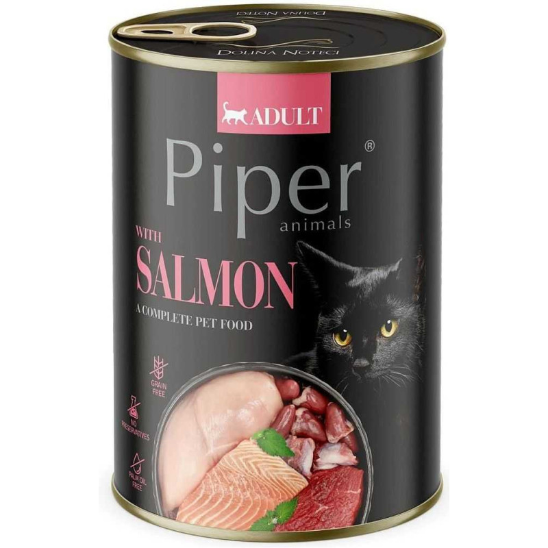 DOLINA NOTECI Piper Animals Adult Salmon 400g