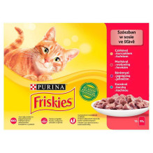 PURINA _7128254 Friskies Mix meat - wet cat food - 12 x 85 g